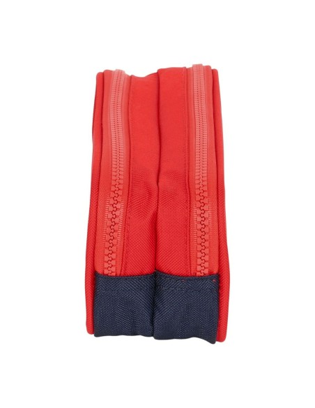 Trousse d'écolier RFEF Rouge Bleu (21 x 8 x 6 cm)