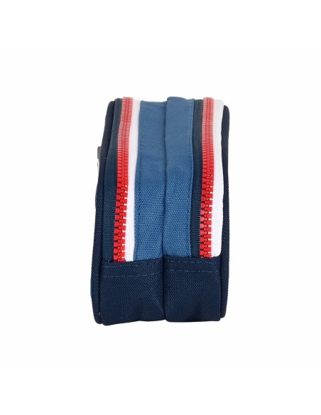Trousse d'écolier BlackFit8 Stamp Bleu 21 x 8 x 6 cm