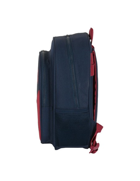 Cartable F.C. Barcelona Bleu Bordeaux (27 x 33 x 10 cm)