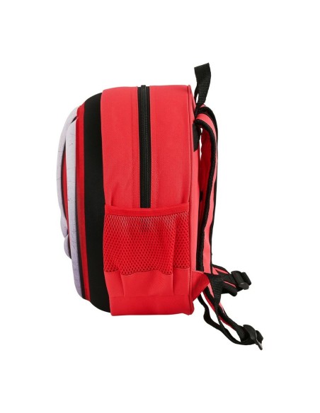 Cartable 3D The Avengers Rouge Noir Blanc (31 x 31 x 10 cm)