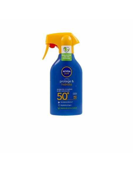 Crème Solaire pour le Corps en Spray Nivea Sun Hidrata Spf 50 Spf 50+ 270 ml
