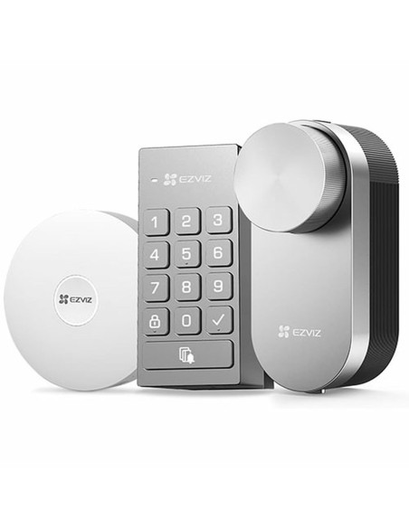 Serrure de sécurité Ezviz CS-DL01/DL01CP/A3-BK Blanc Gris Aluminium