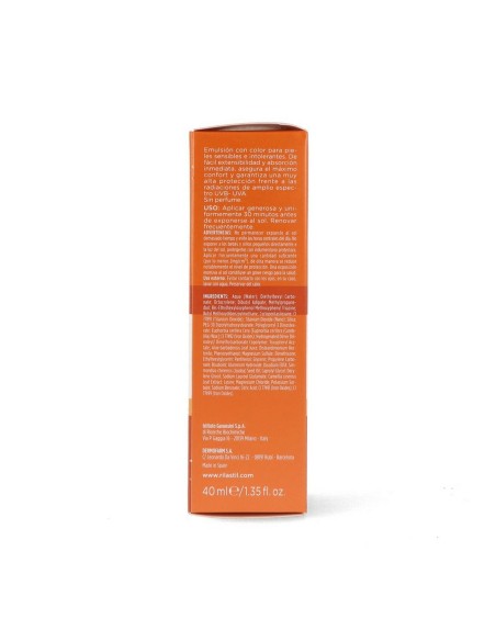 Crème Solaire Avec Couleur Rilastil Sun System Spf 50 Spf 50+ 50 ml