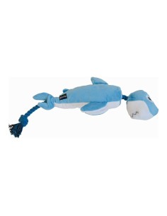 Jouet pour chien en peluche Gloria Clint Bleu Polyester polypropylène Requin