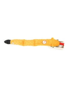 Jouet pour chien en peluche Gloria Dogmonsters Orange 100 % polyester Serpent 65 x 5 x 6 cm