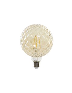 Lampe LED DKD Home Decor Ambre 4 W E27 450 lm 12 x 12 x 16,5 cm