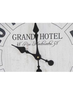 Horloge Murale DKD Home Decor Blanc Noir Verre Fer 61 x 6 x 89 cm (2 Unités) 2