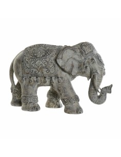 Figurine Décorative DKD Home Decor Beige Multicouleur Eléphant Colonial 52 x 23 x 33 cm