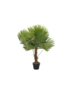 Plante décorative DKD Home Decor Palmier Vert PE (40 x 40 x 90 cm)