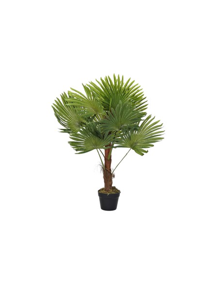 Plante décorative DKD Home Decor Palmier Vert PE (40 x 40 x 90 cm)