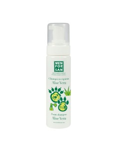 Shampooing Menforsan 200 ml Mousse Furet Rongeurs Aloe Vera