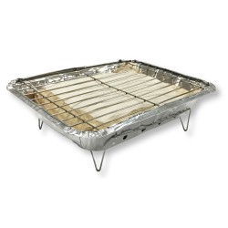 Barbecue Jetable Algon instantané 24 x 31 x 6 cm (12 Unités) 2