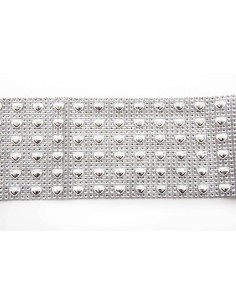 Guirlande de Noël DKD Home Decor Doré Argenté PVC 150 x 12 x 0,1 cm 2