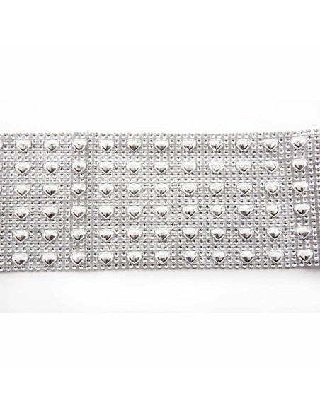 Guirlande de Noël DKD Home Decor Doré Argenté PVC 150 x 12 x 0,1 cm