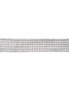 Guirlande de Noël DKD Home Decor Doré Argenté PVC 300 x 5 x 0,1 cm 2