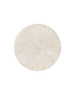Décoration murale Home ESPRIT Blanc Indien Finition vieillie 120 x 5 x 120 cm