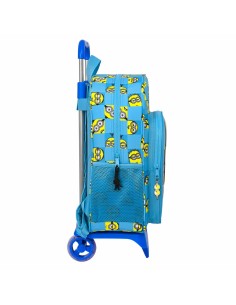 Cartable à roulettes Minions Minionstatic Bleu (33 x 42 x 14 cm) 2