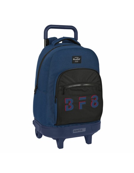 Cartable à roulettes BlackFit8 Urban Noir Blue marine (33 x 45 x 22 cm)