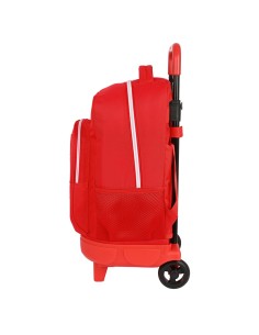 Cartable à roulettes Sevilla Fútbol Club Rouge (33 x 45 x 22 cm) 2