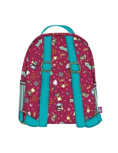 Cartable Gorjuss Fireworks Bordeaux 20 x 22 x 10 cm 2
