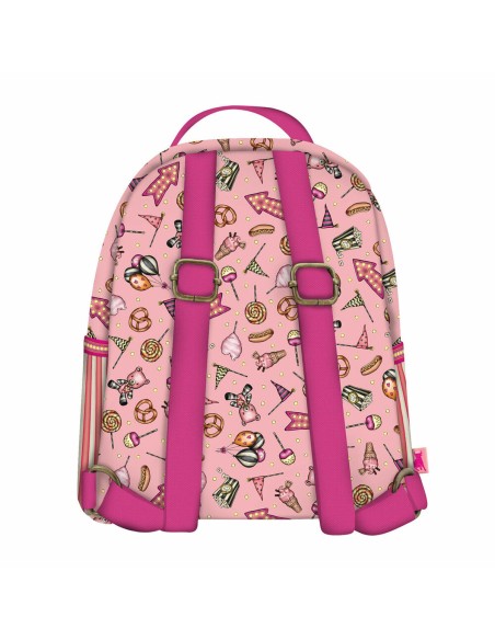 Cartable Gorjuss Carousel Saumon 20 x 22 x 10 cm