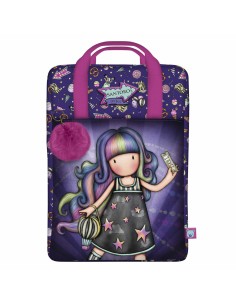 Cartable Gorjuss Up and away Violet 25 x 36 x 10 cm
