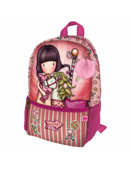 Cartable Gorjuss Carousel Saumon 26 x 34 x 11.4 cm
