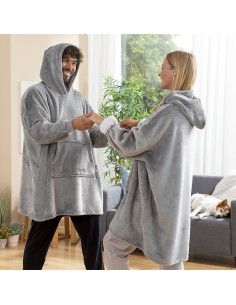 Couverture à Manches Sweat-shirt Oversize avec Polaire Swug InnovaGoods 2