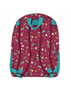 Cartable Gorjuss Fireworks Bordeaux 31.5 x 40 x 22.5 cm 2