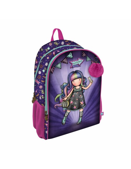 Cartable Gorjuss Up and away Violet 31.5 x 44 x 22.5 cm
