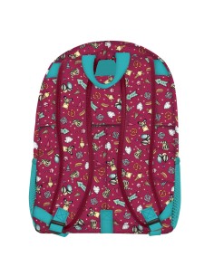 Cartable Gorjuss Fireworks Bordeaux 31.5 x 44 x 22.5 cm 2