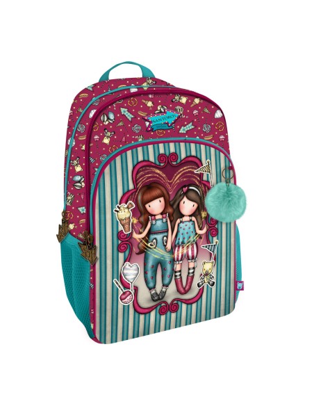 Cartable Gorjuss Fireworks Bordeaux 29 x 45 x 17 cm