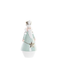 Décorations de Noël DKD Home Decor Résine Casse-Noisette (8 x 8 x 16 cm)