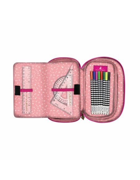 Pochette crayons Gorjuss Carousel Saumon (45 Pièces)