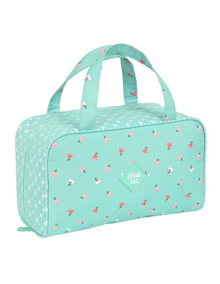 Trousse de Toilette Glow Lab Pepa Vert 31 x 14 x 19 cm