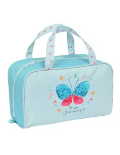 Trousse de Toilette BlackFit8 Mariposa Bleu 31 x 14 x 19 cm