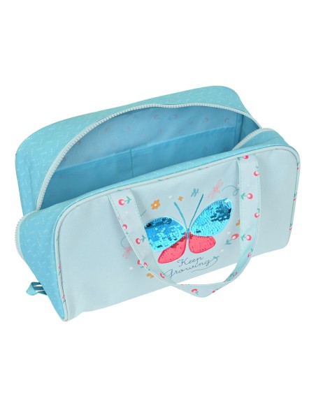 Trousse de Toilette BlackFit8 Mariposa Bleu 31 x 14 x 19 cm