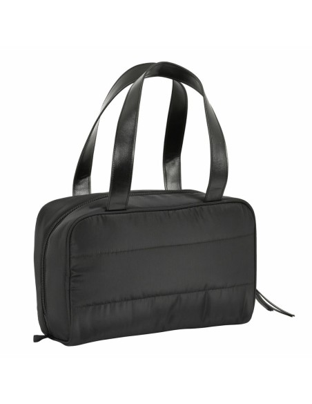 Trousse de Toilette Moos Negro Rembourré Noir 31 x 14 x 19 cm