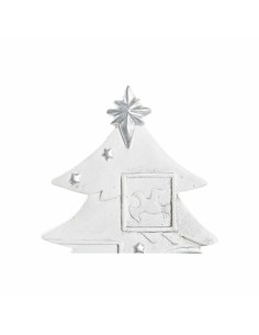 Crèche de Noël DKD Home Decor Argenté Marron Blanc Résine (13,6 x 5,2 x 15,9 cm) 2