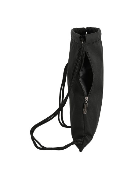 Sac à dos serré par des ficelles Sevilla Fútbol Club Teen 35 x 40 x 1 cm Noir