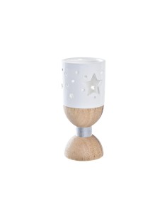 Bougeoir DKD Home Decor Étoile (6 x 6 x 14 cm)