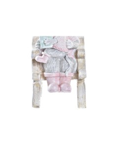Décorations de Noël DKD Home Decor Souris Résine (8 x 5,5 x 10 cm) 2