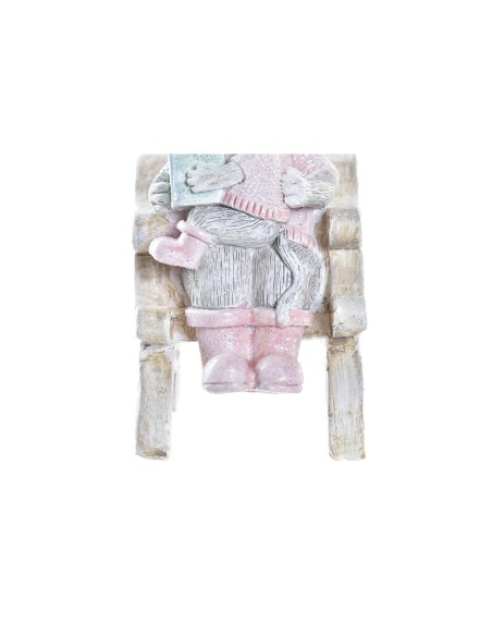 Décorations de Noël DKD Home Decor Souris Résine (8 x 5,5 x 10 cm)