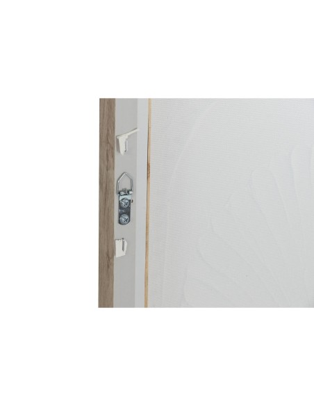 Cadre Home ESPRIT Blanc Crème méditerranéen 40 x 3 x 40 cm (4 Unités)