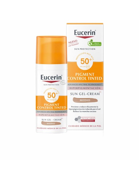 Écran solaire visage Eucerin Sun Protection Medium Spf 50 Spf 50+ 50 ml Écran solaire visage Eucerin Sun Protection Medium Spf 50 Spf 50+ 50 ml