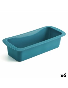 Moule amovible Quid Silik One Bleu Plastique (27,5 x 12 cm) (Pack 6x) 2