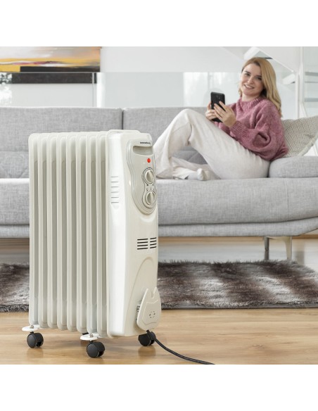 Radiateur à Huile Oinine InnovaGoods 2000 W (9 modules)