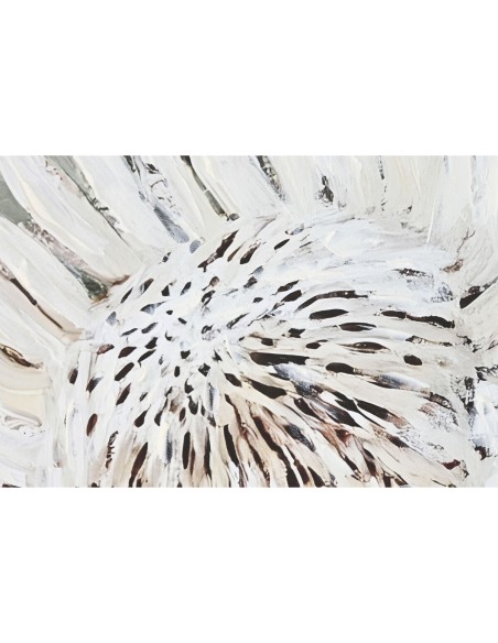 Cadre Home ESPRIT Jaune Blanc Rouge Vert Cottage 83 x 4,5 x 83 cm (2 Unités)