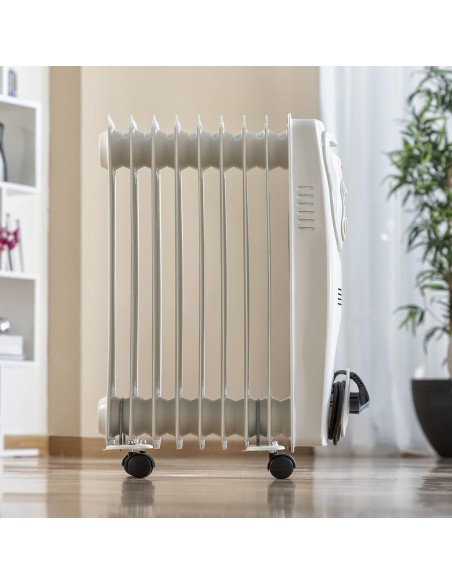 Radiateur à Huile Oinine InnovaGoods 2000 W (9 modules)