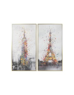 Cadre Home ESPRIT Paris New York Loft 62,5 x 3,5 x 122,5 cm (2 Unités)